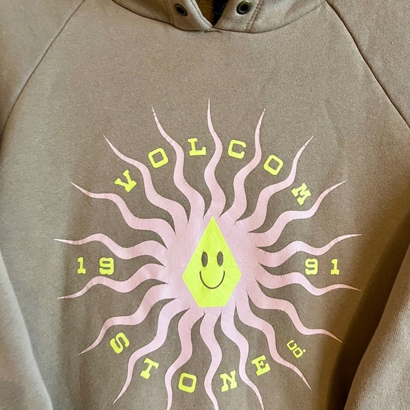 Volcom Oversized Hooded Sweater - Picture 1 of 4